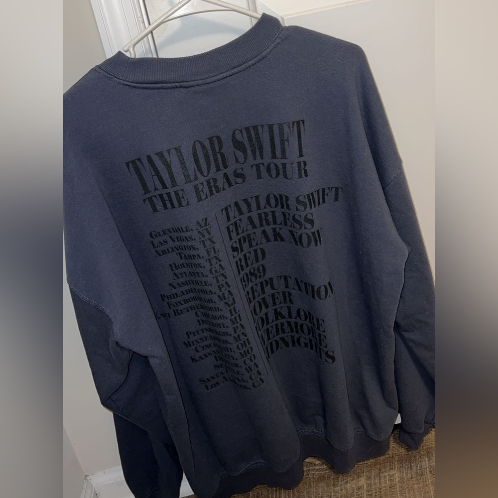 Eras tour crew neck